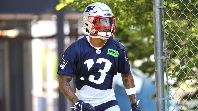 Jack Jones Patriots practice
